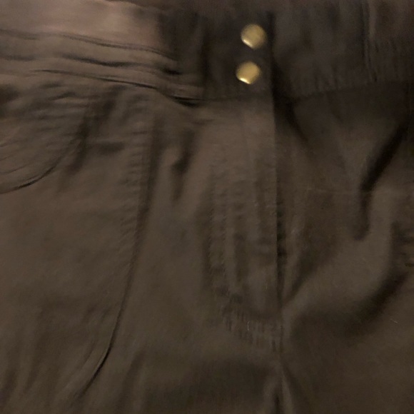 Capris with pockets in dark brown - Picture 8 of 10